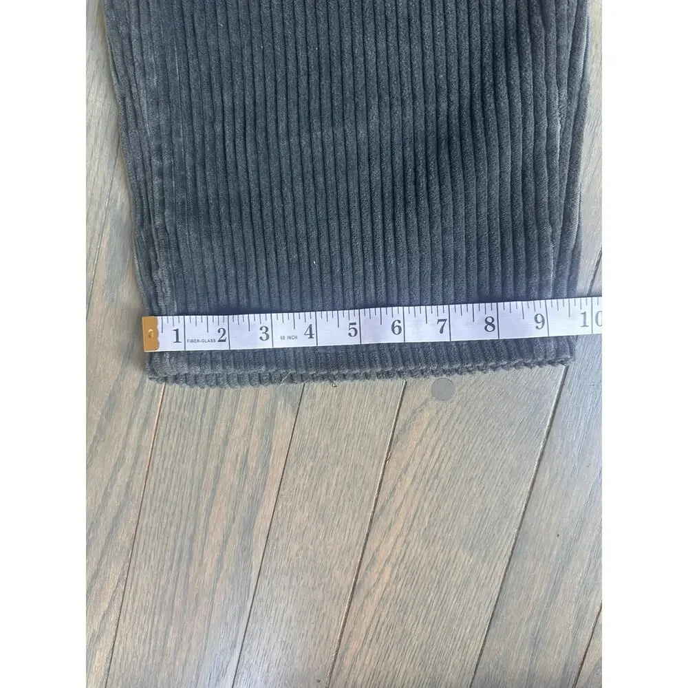 VTG 90s Levis SilverTab Baggy Jeans 33x34 Gray Corduroy Cords Skater Y2K USA